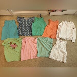 Crewcuts girls t shirt lot, all like new